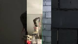 How to use DOVOH laser level for tiling wall -3 #construction #tiling #tools #contractor #renovation