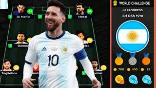 DLS 22 | WORLD CUP CHALLENGE | ARGENTINA | DREAM LEAGUE SOCCER 2022 | SCEMER PLAYS