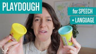 Using PLAYDOUGH for Speech and Language Therapy