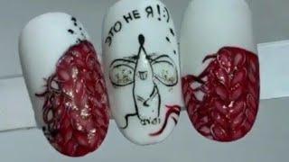 Cute nail polish design/nail art design/nail art tutorial/nail art compilation/beauty crafts