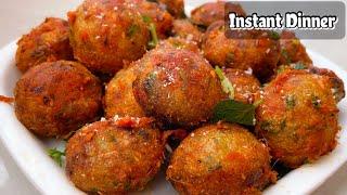 15 Minutes Instant Dinner Recipe| Easy Dinner Recipe| Quick Dinner Recipe| Veg Dinner Recipes Indian