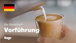 The Bambino® | Wie Sie einen professionellen Latte zu Hause zubereiten | Sage Appliances DE