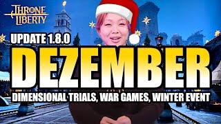 DEZEMBER Vorschau & Update 1.80 - Das erwartet euch in THRONE AND LIBERTY!