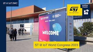 STMicroelectronics at IoT World Congress 2023!