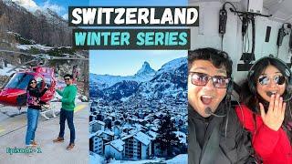 How To Plan Switzerland In Winter  | Flying Over Matterhorn Mountain In Zermatt, Switzerland