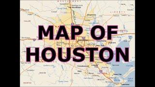 MAP OF HOUSTON TEXAS