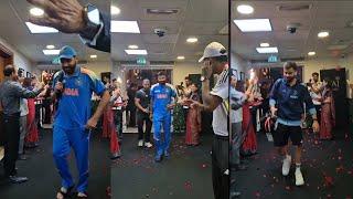 Team India Grand Welcome at Team Hotel in Dubai after Won Final in Champions Trophy 2025