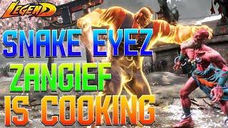 Street Fighter 6  Snake Eyez Zangief Is Cooking Everyone!