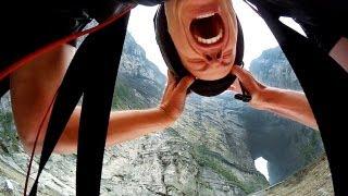 GoPro: Jeb Corliss Flies Through Tianmen Cave