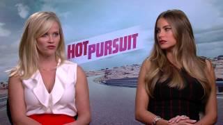 Hot Pursuit: Reese Witherspoon & Sofia Vergara Funny Movie Interview | ScreenSlam