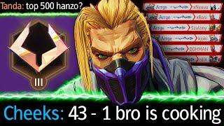 When 8000+ hour Hanzo main plays Hawkeye IN BRONZE - Marvel Rivals