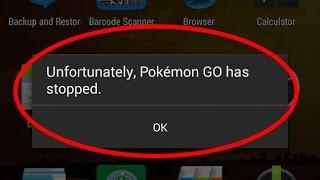 How to fix unfortunately pokemon go has stopped working in android