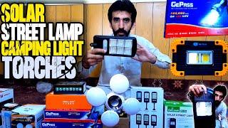 Special Solar Lights, Street Lights - Camping Lights, Torches | Street Lamp - Solar Lamps - Gepass