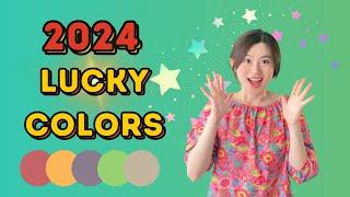 2024 Lucky Colors | Year of the Wood Dragon | Feng Shui Period 9  | 2024 Color of the Year