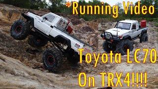 Traxxas TRX4 | KillerBody LC70 Running Video (YaiRC)