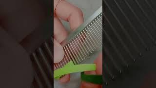 paper quilling leaves for beginners using comb #quillingart #papercraft #diy