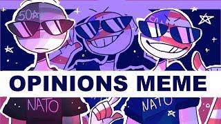 OPINIONS MEME//countryhumans~(america)