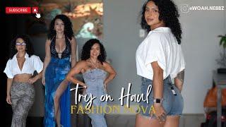 Fashion Nova Try on Haul | 2024