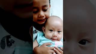 Abang Sayang Adik #sayangadik #baby