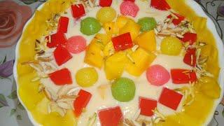 Mango Lab_e_shireen| special Dessert Recipe by zarmeen kitchen| Easy Mango Labeshireen|