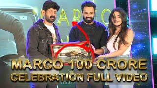 "Marco Malayalam Movie  | 100 Crore Grand Celebration Full Video " Live Dubai Malayalam