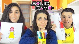 SQUID GAME 3 MARKER CHALLENGE DECIDE MAMMA!!