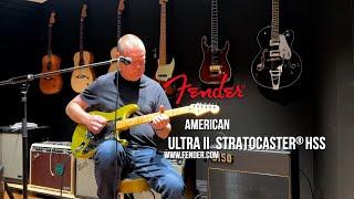 Fender: American Ultra II Stratocaster® HSS