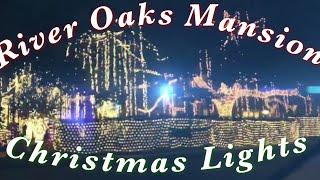 River Oaks Christmas Lights Drive | Houston Texas