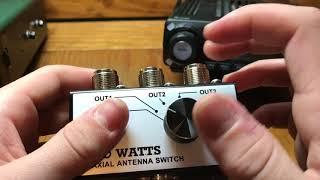 Review of the Ancable 1000 watt Antenna Switch