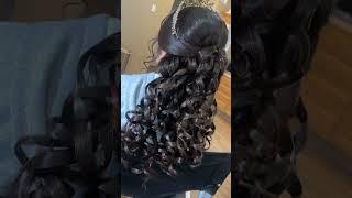 #quinceañera #misquinces #hairstyle #quince #quinceañerahairstyles #quinceanera