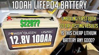 Power Queen 12V 100Ah LiFePO4 Lithium Battery | Boat RV Off Grid Review