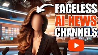 How To Create A Faceless News Channel With AI In 2024 (AI News Video Generator Step-By-Step)