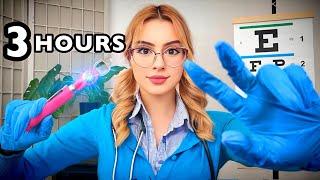 ASMR 3 HOURS of Cranial Nerve Exam FOR SLEEP  ASMR Roleplay