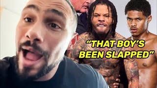 Keith Thurman RIPS Shakur Stevenson “BOY’S BEEN SLAPPED” career; reason why NOT READY for Tank Davis