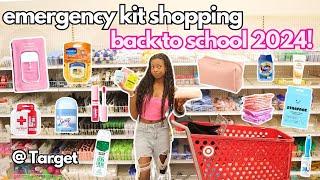 What's In my Emergency Kit! Back to school shopping at Target 2024!