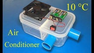 How to make air conditioner at home , 10 °C max cool