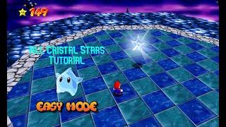 Super Mario 64 Odyssey Moveset All Crystal Stars Tutorial (Easy Mode) (version 5.1.2)