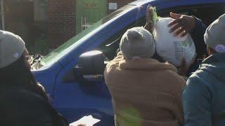 United Way holds turkey giveaway for former Sumitomo employees