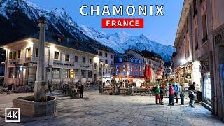 Chamonix Mont Blanc  | Cosy Evening Walk With Epic Views of The Mont Blanc in France 4K