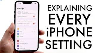 How To Use iPhone Settings! (Complete Beginners Guide)