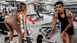 CAN MY GIRLFRIEND SURVIVE MY WORKOUT???