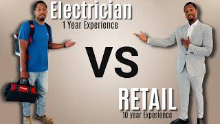 My 1st Year Experience Being An Electrical Apprentice | Everything I Learned | Retail Vs Trades!