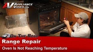 Kenmore Stove Repair - Is Not Reaching Temperature - Temp Probe