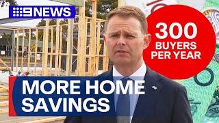 More savings for first home buyers in SA’s state budget | 9 News Australia