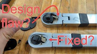 Tekton Torque Wrench Failure - Warranty Experience, DIY Repair (?), and Design Revision Comparison