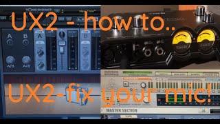 UX2 POD FARM SECRETS TUTORIAL FOR BEGINNERS how to get your MIC to work!!! POD farm and UX2