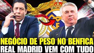 BENFICA E REAL MADRID CONFIRMARAM! NEGÓCIO DE PESO! NOTÍCIAS DO BENFICA! BENFICA