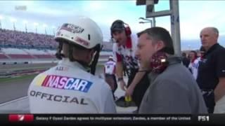 Stewart Drops F bomb to NASCAR Official