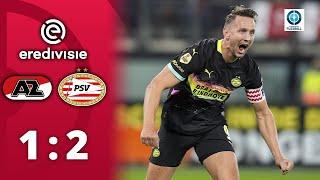 9 Spiele, 9 Siege! PSV weiterhin auf Siegesspur | AZ Alkmaar - PSV Eindhoven