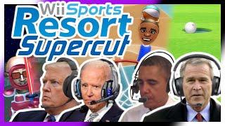 US Presidents Play Wii Sports Resort Supercut (Part 7-10)